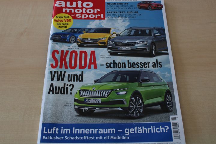 Deckblatt Auto Motor und Sport (15/2018)